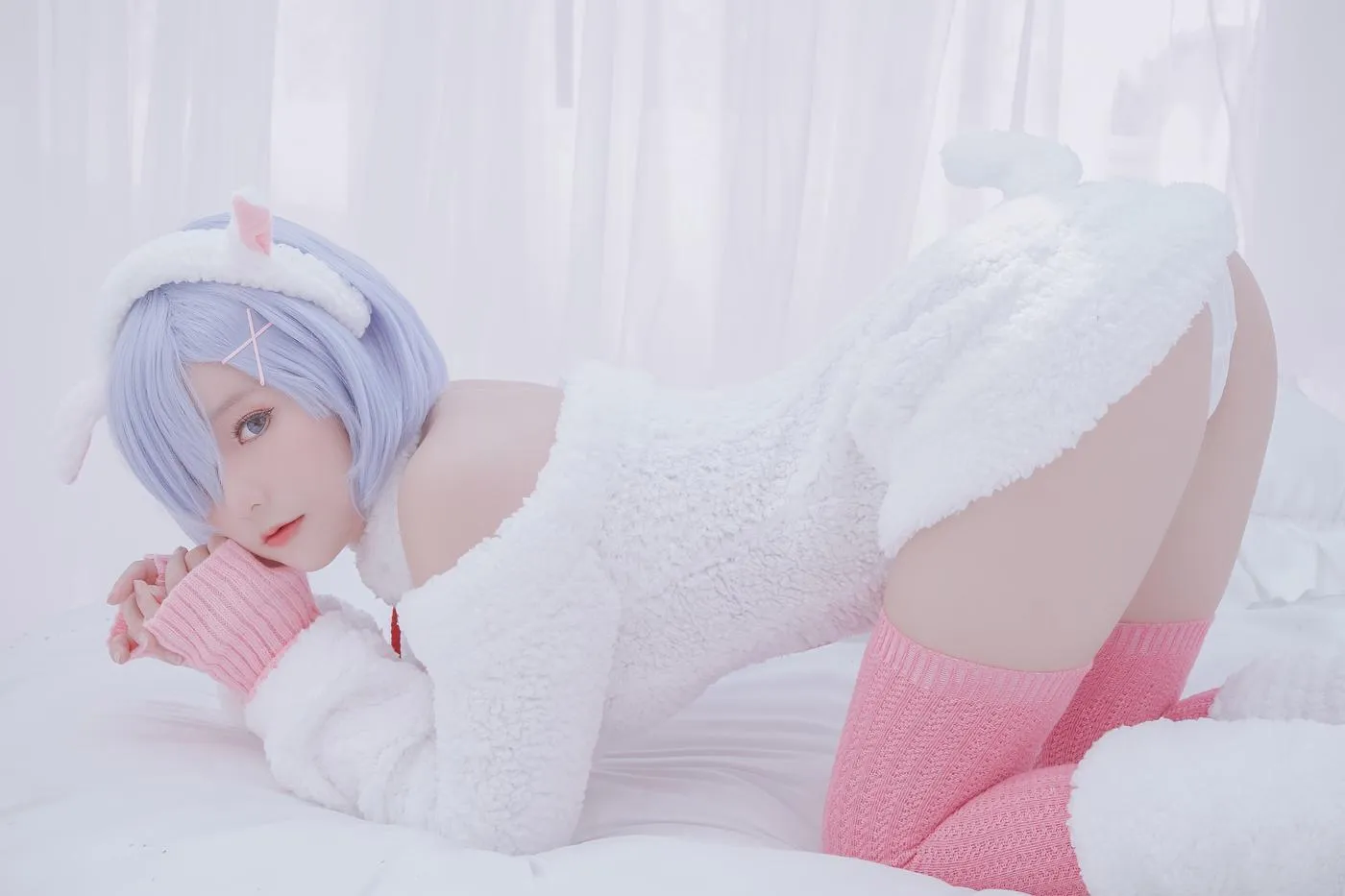 Messie Huang – NO.06 Rem the sheep [46P]插图2